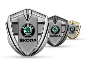Skoda Metal Emblema Insignia Suntuoso Proyecto Aleación
